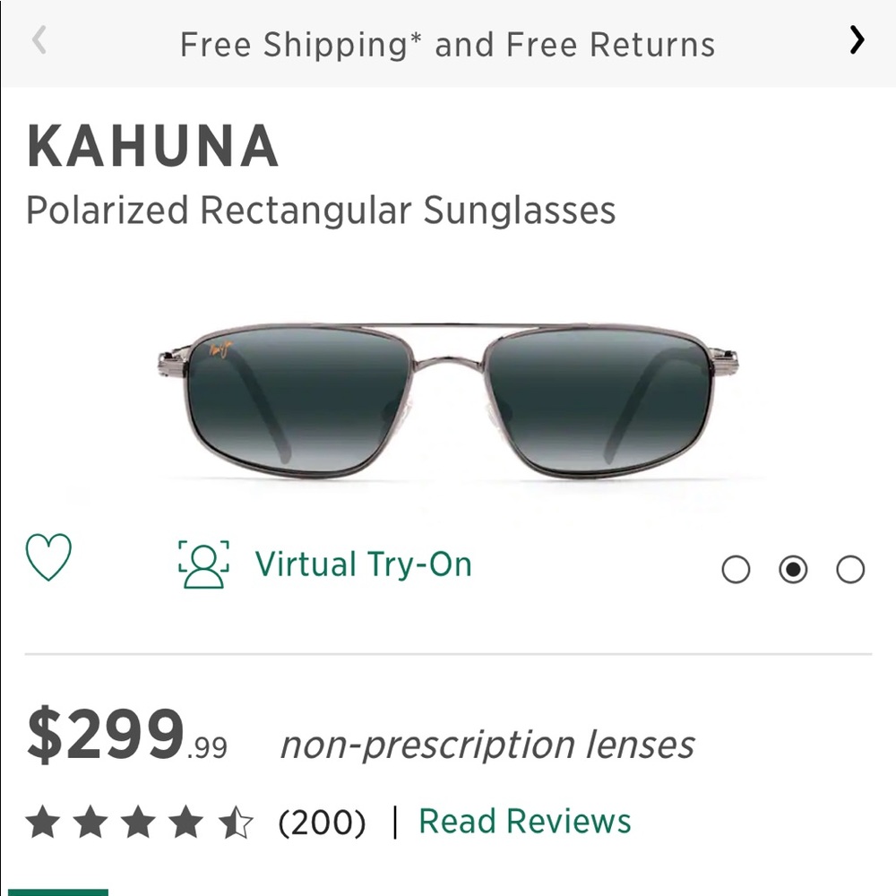 Maui Jim Kahuna sunglasses